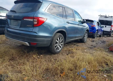 2019 Honda Pilot Ex from USA, damaged, VIN 5FNYF6H3XKB095691